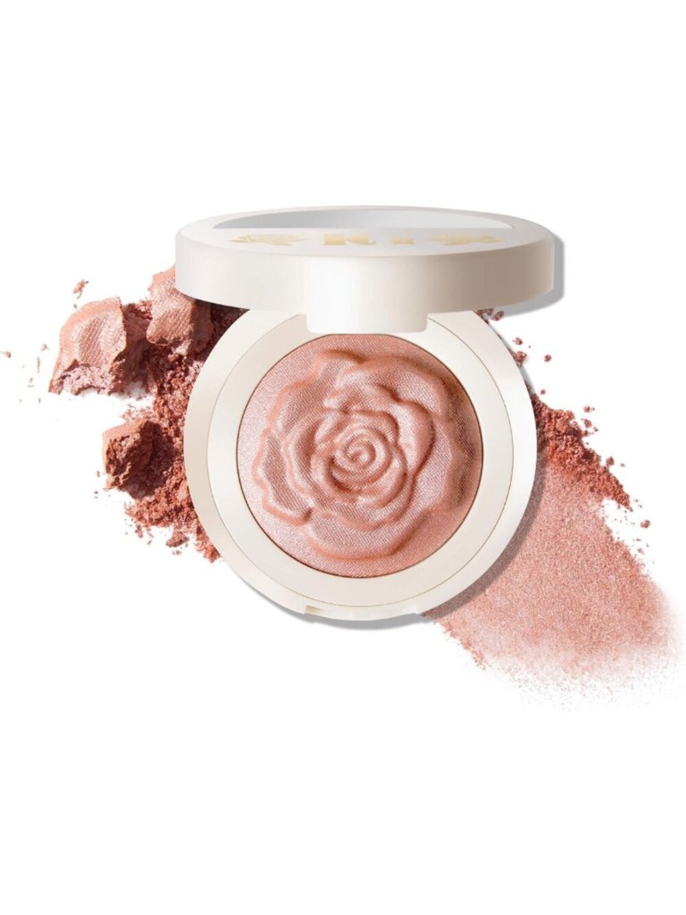 Baked Blush-n-Brighten Powder Blush - Radiant In Bloom Shade, Flawless Finish